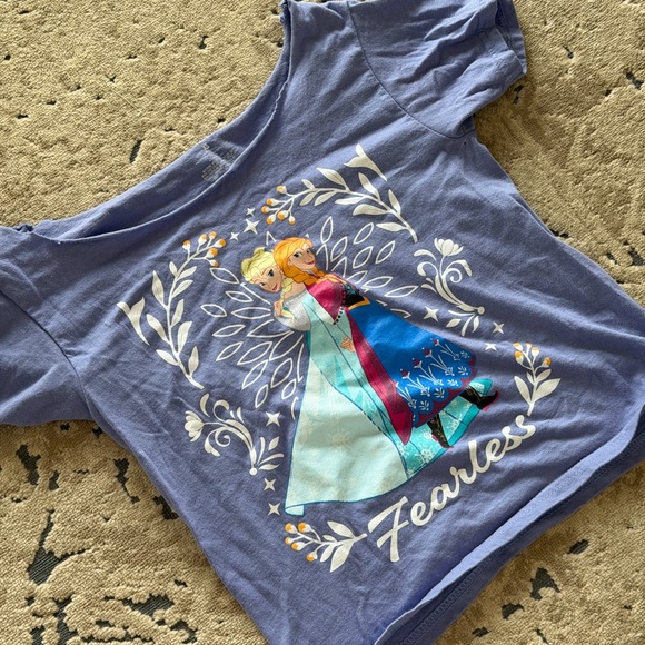 Disney Frozen Off-Shoulder Baby Tee - Picture 2 of 4